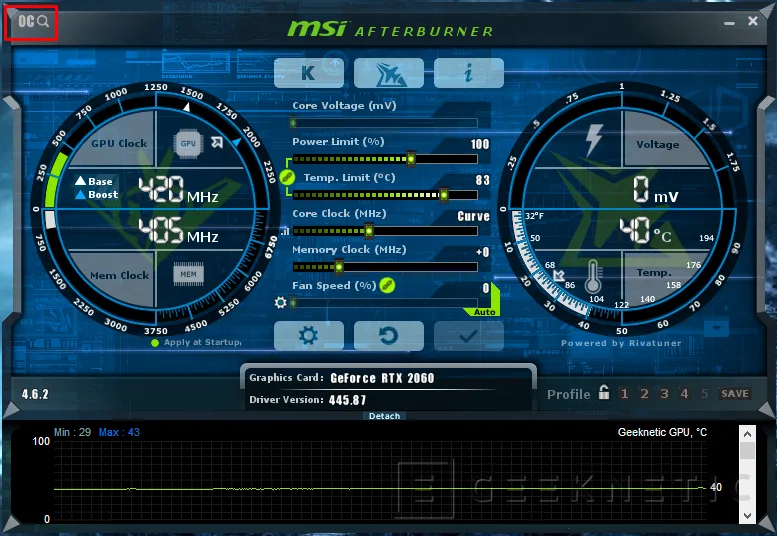 Geeknetic MSI Afterburner: TODOS los Secretos para Exprimir tu Tarjeta Gráfica 2