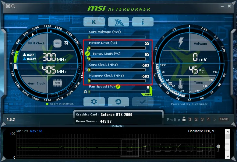 Geeknetic MSI Afterburner: TODOS los Secretos para Exprimir tu Tarjeta Gráfica 7