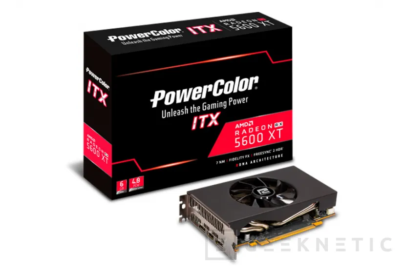 Geeknetic PowerColor lanza su compacta  RX 5600 XT ITX con memorias a 14 Gbps 2