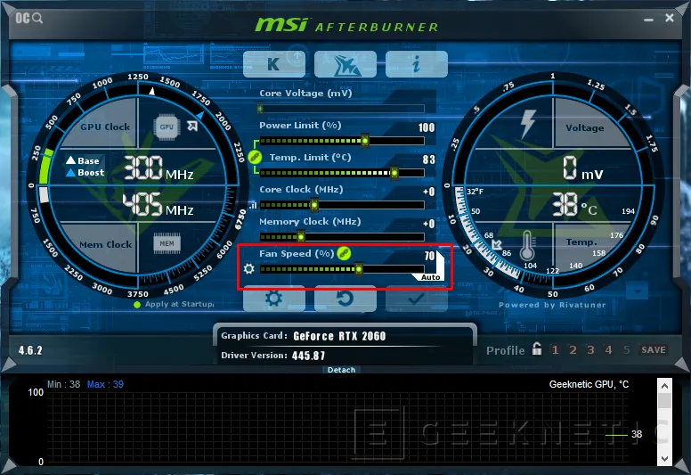 Geeknetic MSI Afterburner: TODOS los Secretos para Exprimir tu Tarjeta Gráfica 8