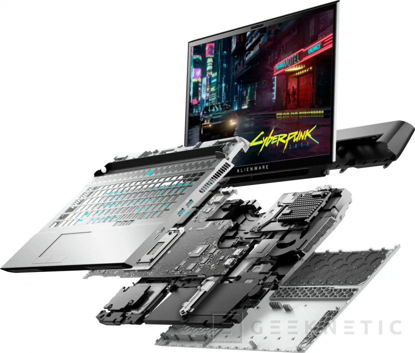 Geeknetic El portátil Alienware Area-51m R2 esconde un Intel Core i9-10900K de sobremesa con 10 núcleos 2