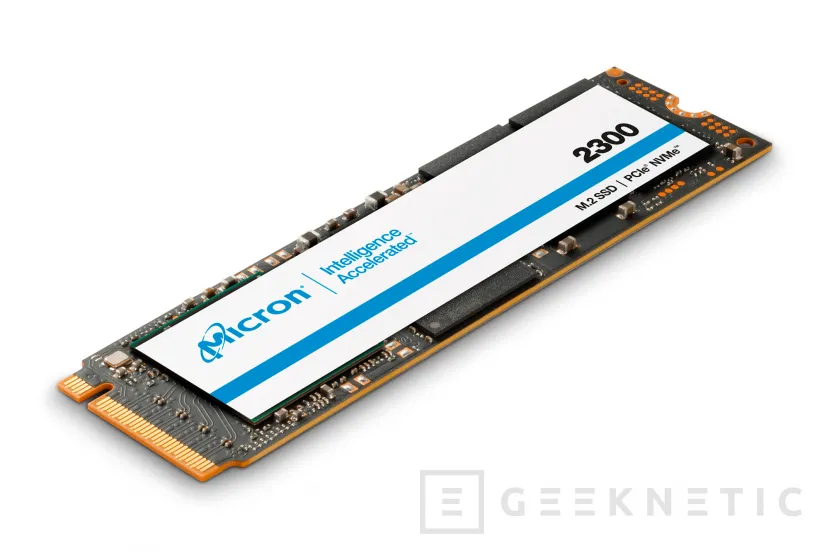 Geeknetic Hasta 3.300 MB/s en los nuevos SSD NVMe Micron 2300 1