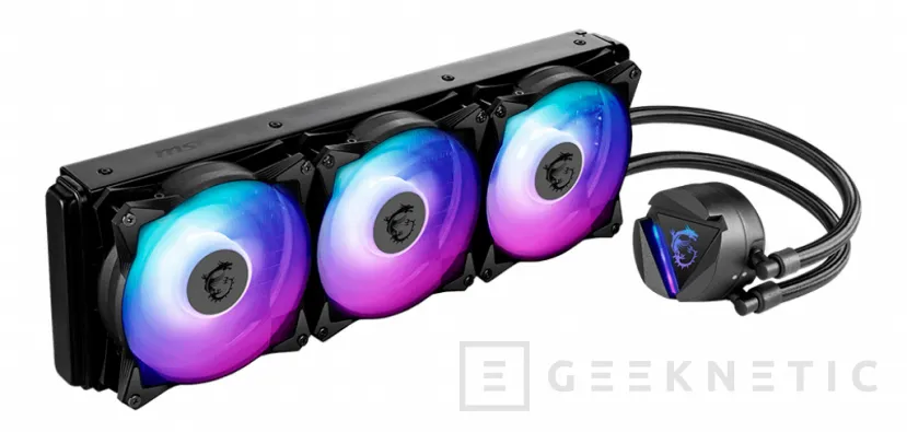 Geeknetic MSI anuncia las sus primeras refrigeraciones líquidas AiO MAG CoreLiquid con modelos de hasta 360 mm y ARGB 2