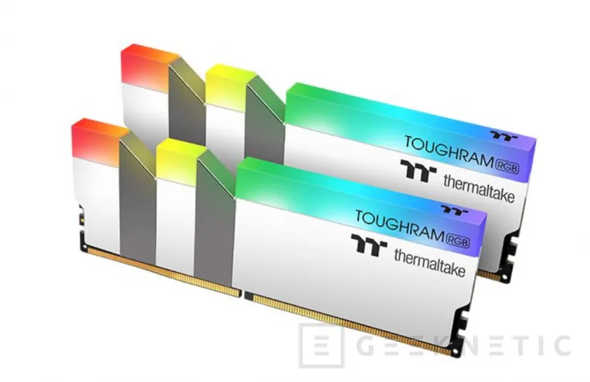 Geeknetic Thermaltake lanza sus módulos de memoria ToughRAM RGB DDR4 a 4.600 MHz 1