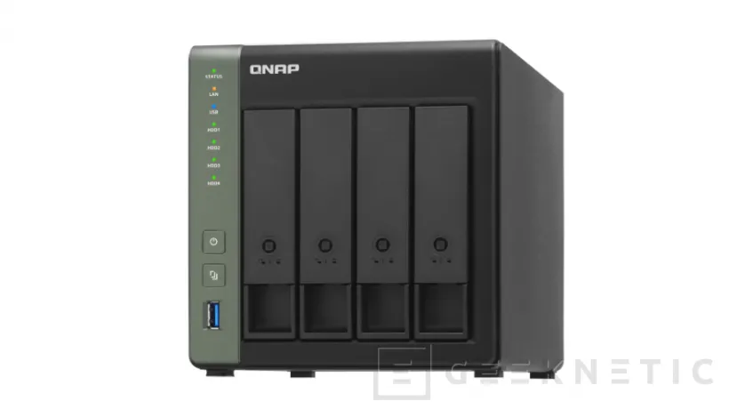 Geeknetic QNAP TS-431KX, un NAS asequible de cuatro bahías con conectividad 10GbE SFP+  1