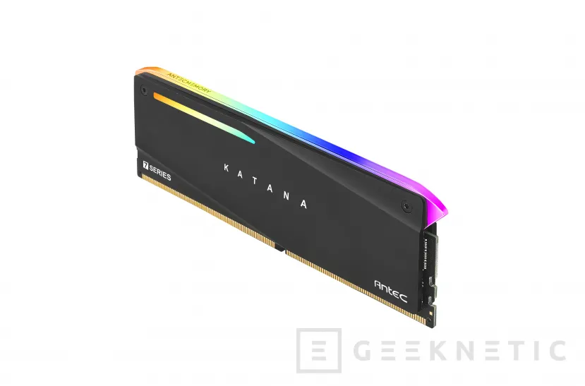 Geeknetic Antec lanza sus memorias DDR4 Katana 7 Series con hasta 3.600 MHz e iluminación ARGB 1