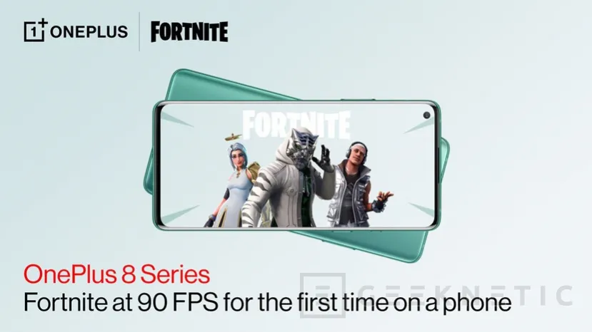 Geeknetic Fortnite podrá ejecutarse a 90 FPS en los OnePlus 8 y OnePlus 8 Pro 1