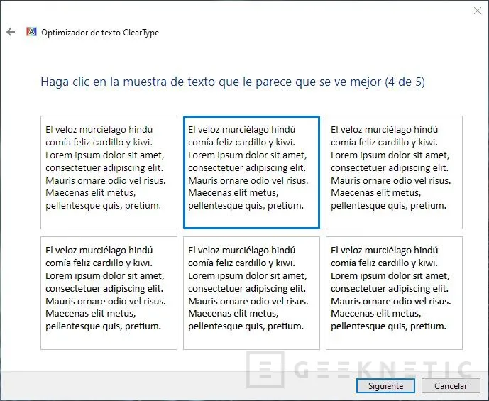 Geeknetic Cómo calibrar la pantalla en Windows 10 21