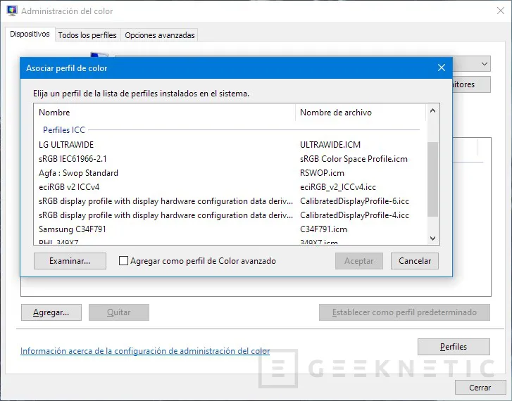 Geeknetic Cómo calibrar la pantalla en Windows 10 27
