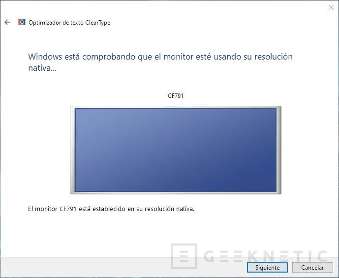 Geeknetic Cómo calibrar la pantalla en Windows 10 19