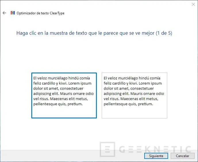 Geeknetic Cómo calibrar la pantalla en Windows 10 20