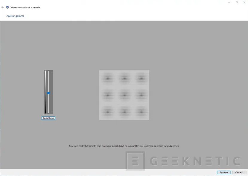 Geeknetic Cómo calibrar la pantalla en Windows 10 10