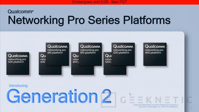 Geeknetic La segunda generación de las Qualcomm Networking Pro Series Platforms promete conectividad WiFi 6E de hasta 10.8Gbps 1