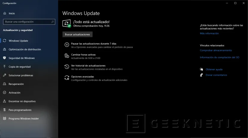 Geeknetic Microsoft lanza Windows 10 May 2020 Update (20H1) con mejoras en la búsqueda, Cortana y el subsistema Linux 1