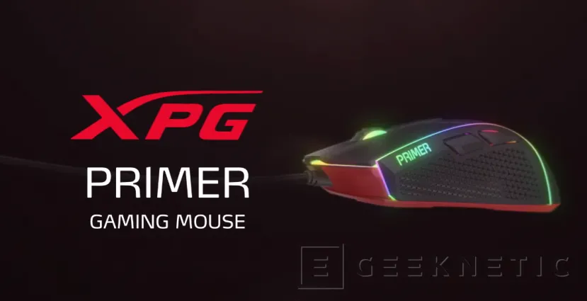 Geeknetic ADATA XPG Primer, un ratón gaming de 12.000 DPI con iluminación RGB 1
