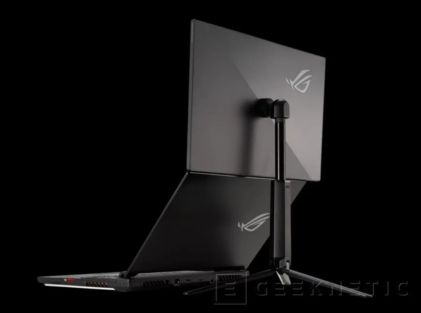 Geeknetic 240 Hz y un trípode plegable en el nuevo monitor portátil ASUS ROG Strix XG17AHP 2