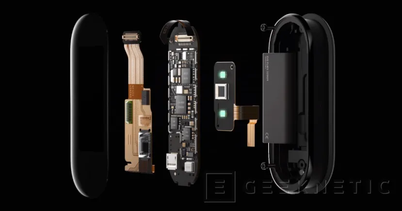 Geeknetic La Xiaomi Mi Band 5 ya es oficial, pantalla AMOLED, NFC y sensor de pulso mejorado por 30 Dólares 3