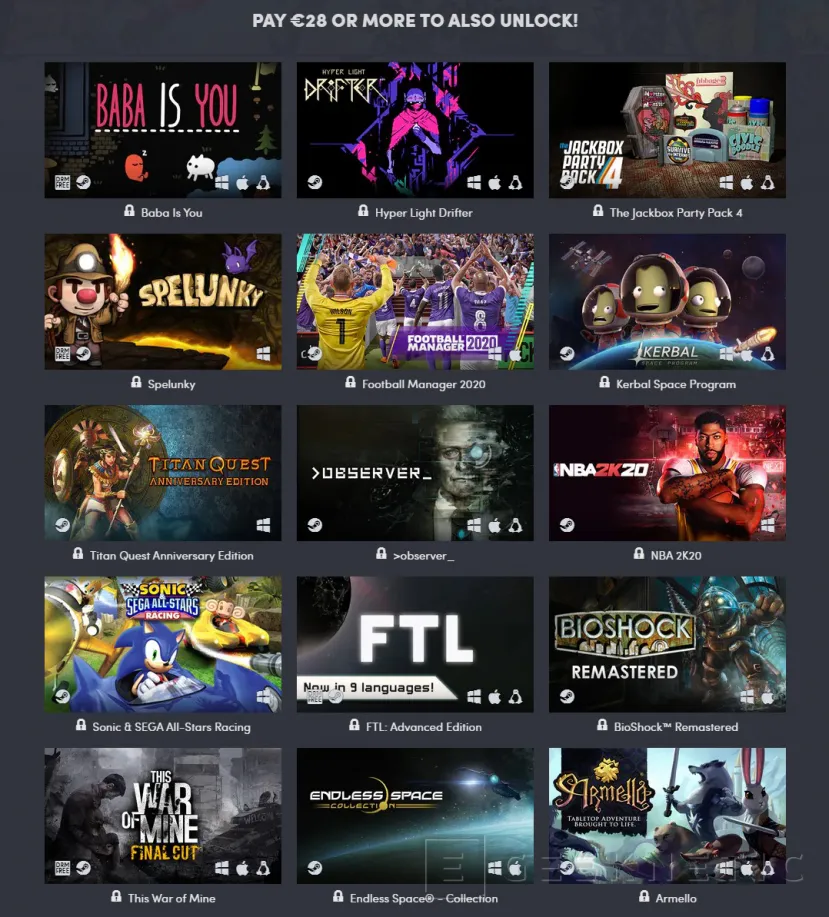 Humble Bundle con 7 grandes juegos VR por 23 €