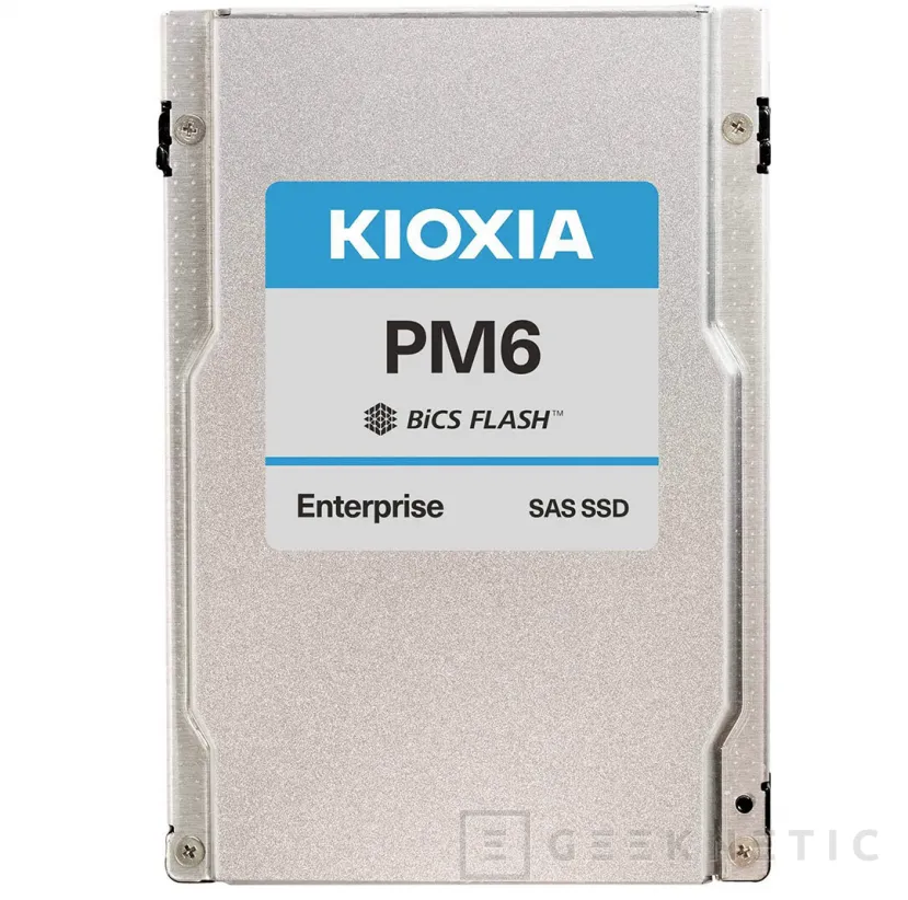 Geeknetic KIOXIA anuncia los primeros SSD SAS 24G con hasta 30,72 TB de capacidad a 4.300 MB/s 1