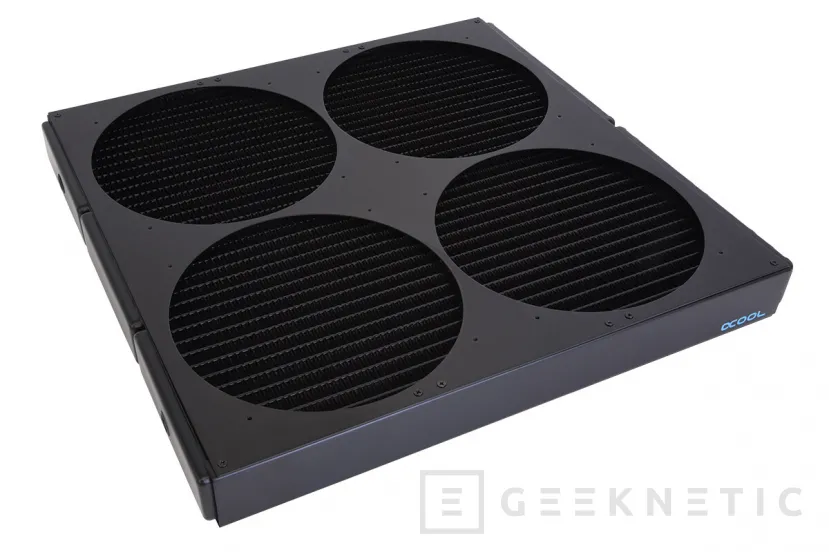 Geeknetic Hasta 9 ventiladores de 14 cm en los nuevos radiadores Alphacool NexXxos Full Cooper 2