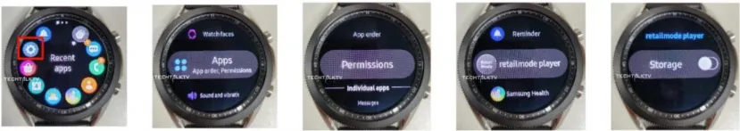 Geeknetic Samsung prepara el Galaxy Watch 3 con pantallas de 1,4 y 1,2” y 1 GB de RAM 1