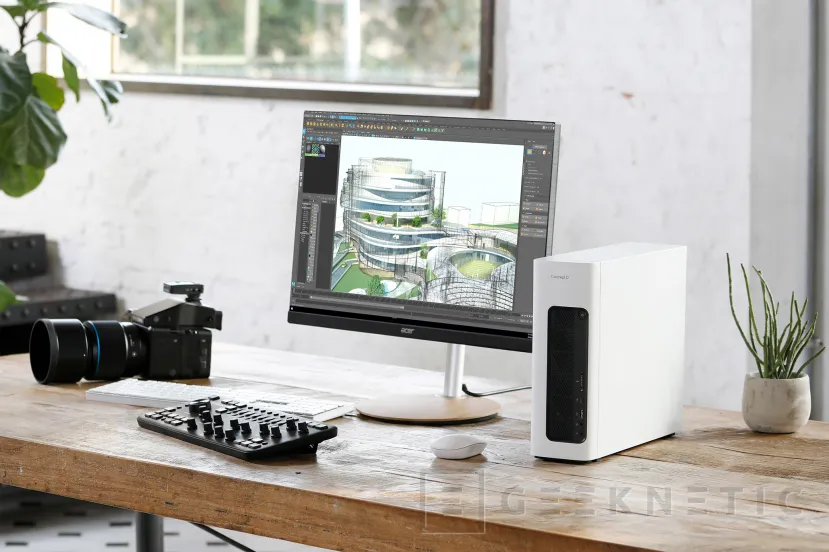 Geeknetic Los nuevos sobremesa Acer ConceptD 100 llegan pensados para tareas de diseño con gráficos Quadro 1