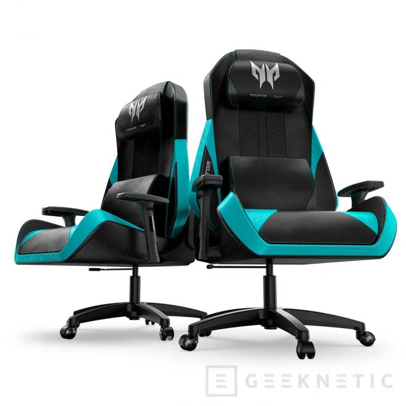Geeknetic Nueva Silla Predator Gaming Chair x OSIM con masajes personalizados y tecnología V-Hand Massage 1