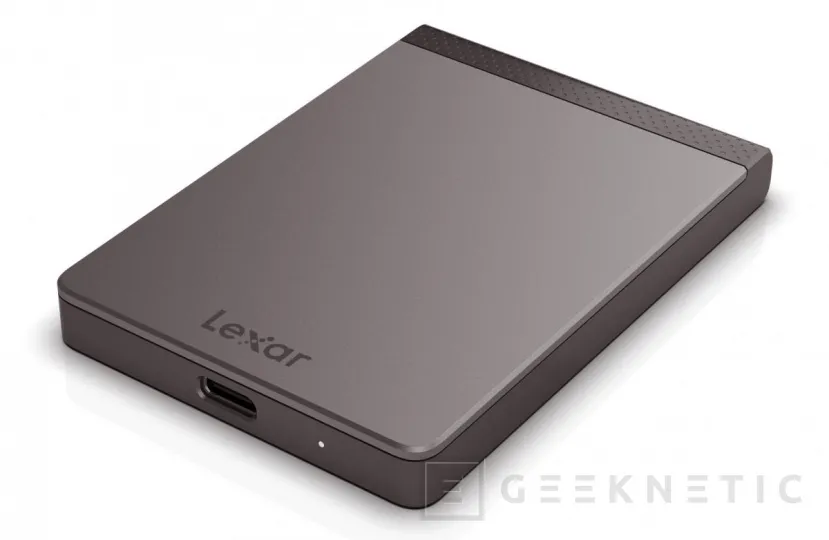 Geeknetic El SSD externo Lexar SL200 llega con protección ante caídas y encriptación AES-256 2
