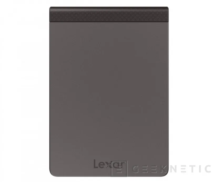 Geeknetic El SSD externo Lexar SL200 llega con protección ante caídas y encriptación AES-256 1