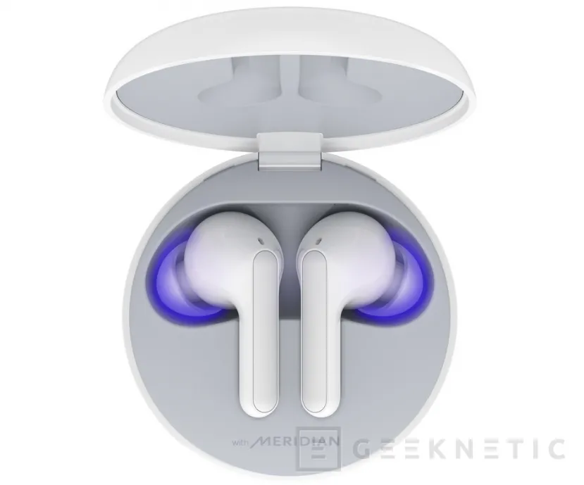 Geeknetic Los auriculares TWS LG TONE Free cuentan con desinfección por UV en su carcasa de carga 1