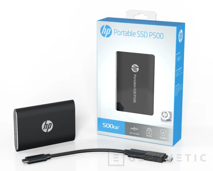 Geeknetic HP lanza su SSD externo P500 de 1 TB con USB-C  2