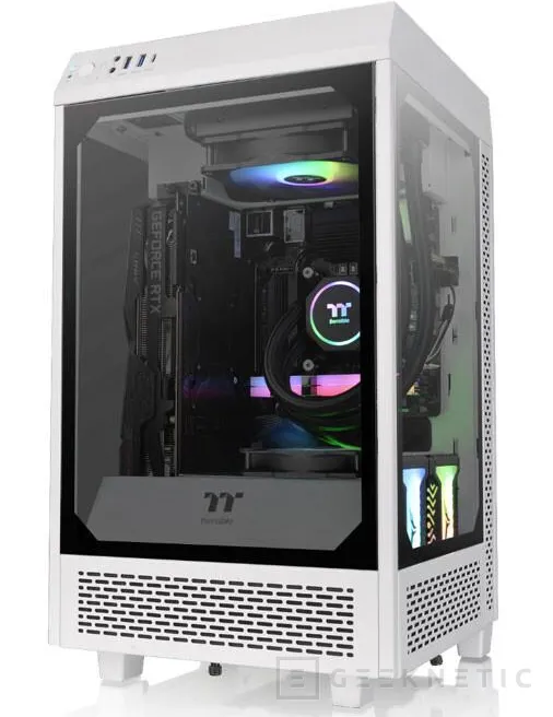 Geeknetic Thermaltake Tower 100, una versión mini ITX de su enorme Tower 900 con tres paneles de cristal templado 1