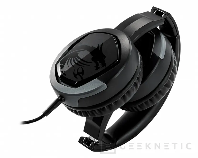 Geeknetic MSI presenta sus auriculares gaming con micrófono incorporado y control de volúmen Immerse GH30 V2 2