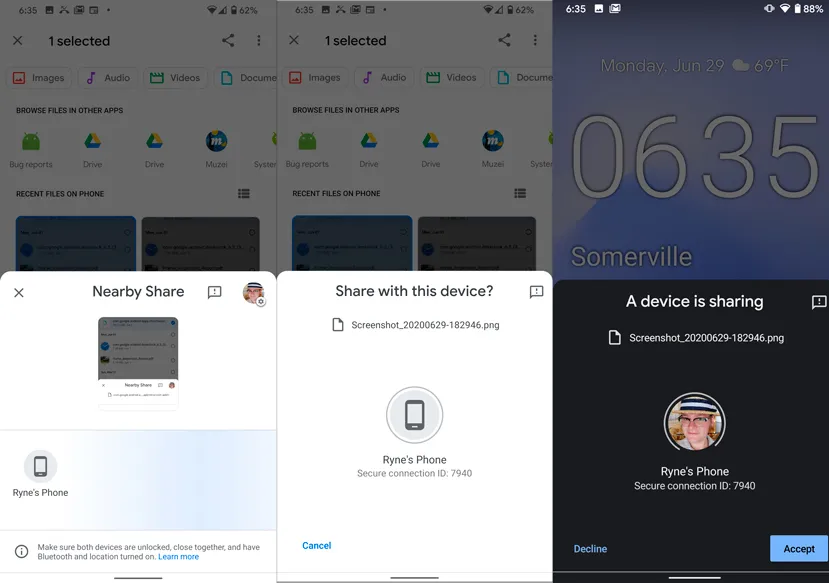 Geeknetic Android contará con un sistema integrado de transferencia de archivos: Nearby Share 2