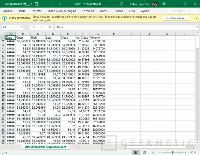 Geeknetic Cómo convertir archivos CSV a Excel 15