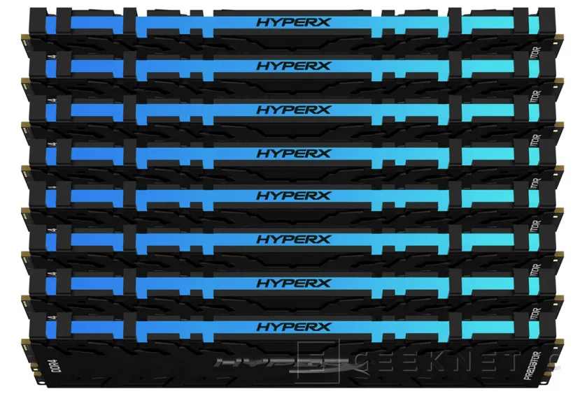 Geeknetic HyperX lanza nuevos kits de memoria DDR4 de hasta 256GB y 4.800 MHz 1