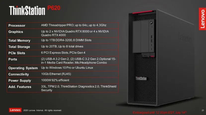 Geeknetic AMD anuncia los nuevos AMD Threadripper PRO con hasta 64 núcleos y 2TB de RAM 3