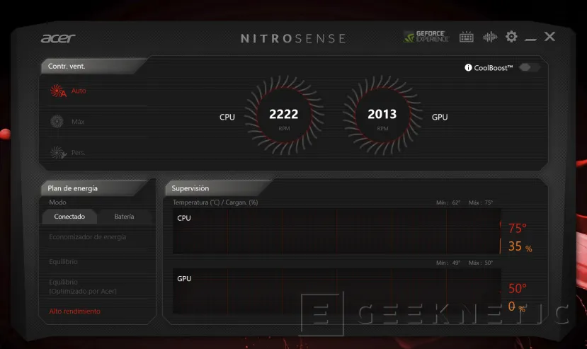 Geeknetic ACER Nitro 7 con Core i5-10300H y GTX 1660 Ti Review 35