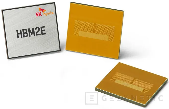 Geeknetic SK Hynix anuncia la producción en masa de chips de memoria HBM2E con un ancho de banda de 460 GBps 1