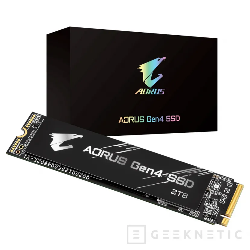 Geeknetic Gigabyte lanza versiones sin disipador de sus SSD AORUS Gen4  junto a un nuevo modelo de 500 GB 1