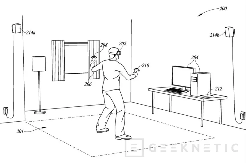 Geeknetic Valve deja entrever un sistema inalámbrico para VR en una nueva patente 2