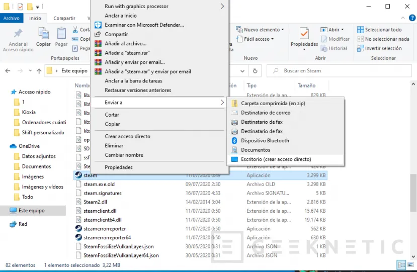 Geeknetic Tecla Shift: Cómo personalizar los comandos en Windows 10 2
