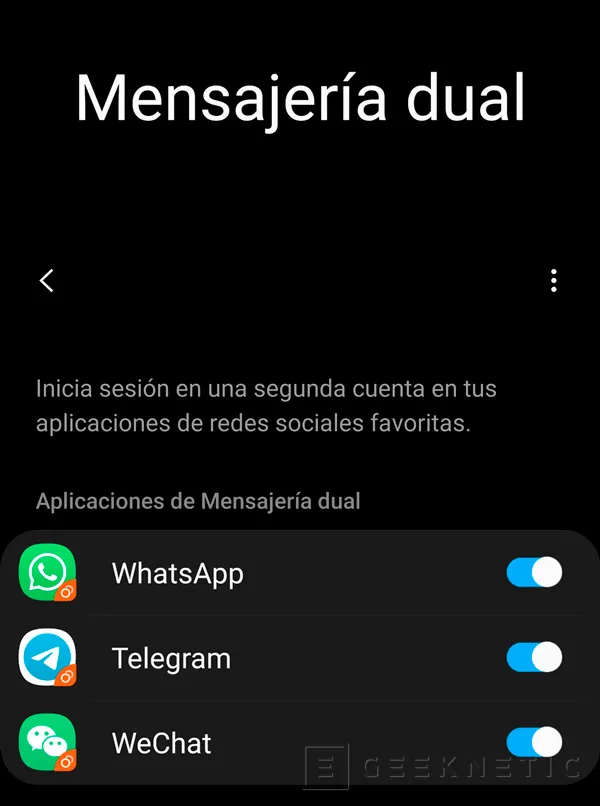 Cómo tener varias cuentas de WhatsApp en un móvil Android