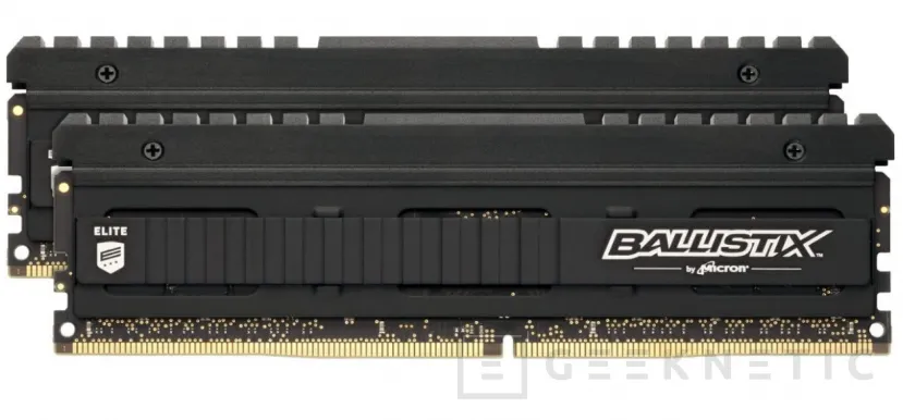 Geeknetic 16 GB de memoria DDR4-4000 CL18 Crucial Ballistix Elite  por  tan solo 89,99 euros 2