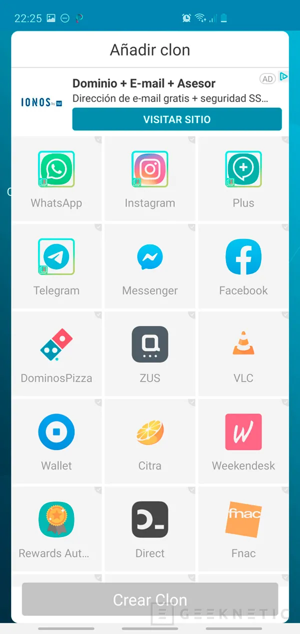 Geeknetic App Gemela: Cómo duplicar una App en Android 11