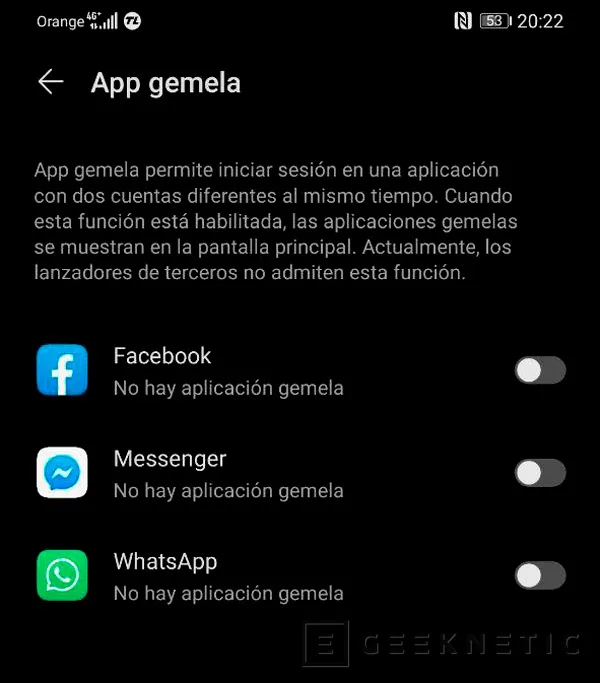 Geeknetic App Gemela: Cómo duplicar una App en Android 5