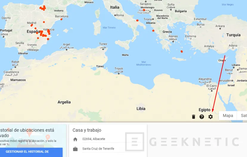 Geeknetic Cómo desactivar el Historial de ubicaciones de Google 8