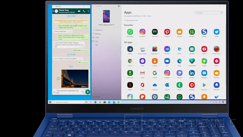 Geeknetic La aplicación “Tu Teléfono” permitirá ver las aplicaciones de nuestro teléfono en Windows 10 2
