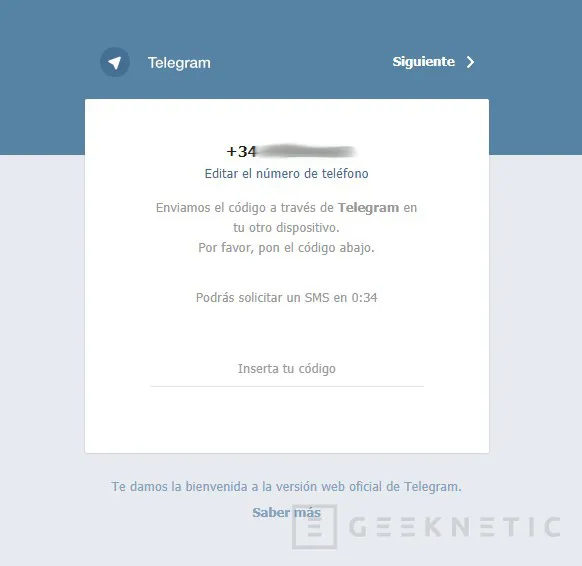 Geeknetic Telegram Web: Todo lo que has de saber 4