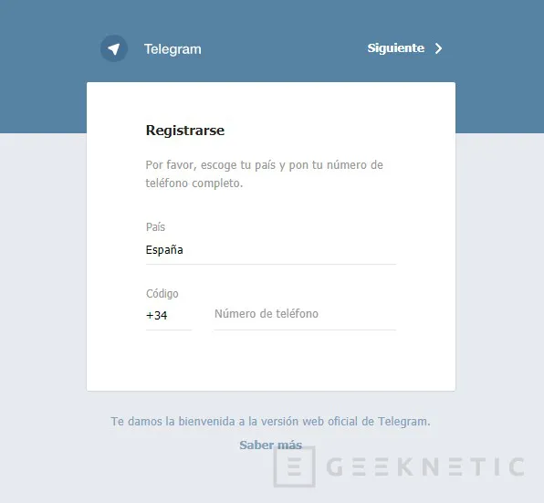 Geeknetic Telegram Web: Todo lo que has de saber 2